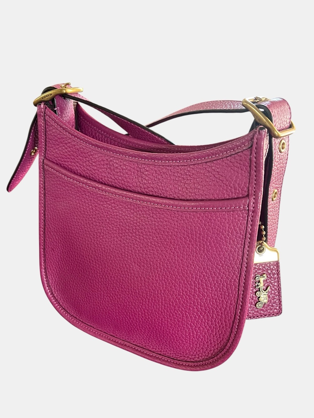 Coach Emery 21 Crossbody Glove Tanned Pebbled Leather